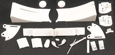 BRM S-002D Detail parts for Toyota 88C body, 1/24 scale